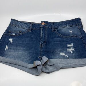 Denim Blue Women's Shorts